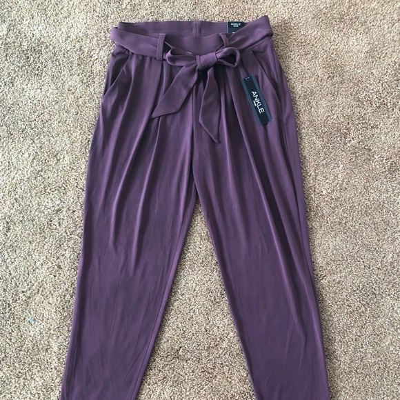 express mid rise ankle jogger pant